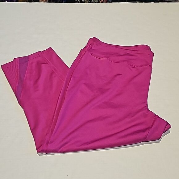 Bright berry colored tek Gear workout leggings size 2X - Picture 1 of 8